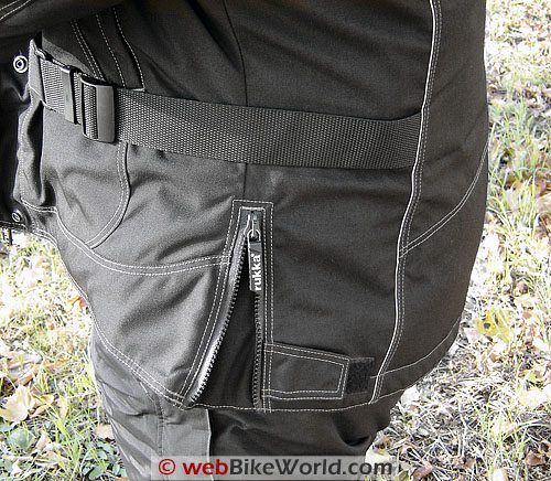 Rukka Sapphire Women's Motorcycle Jacket - Waist and Adjusters