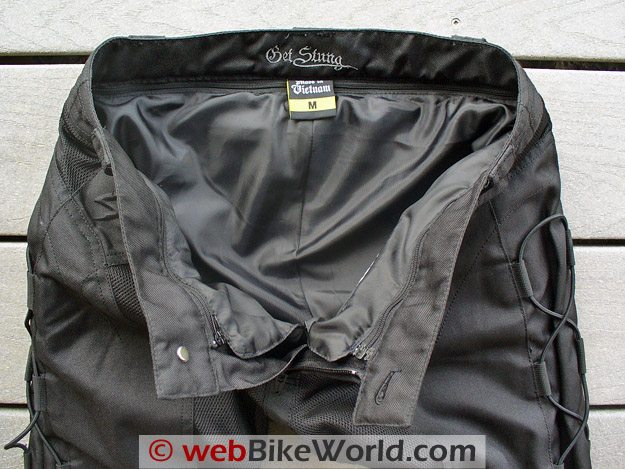 Scorpion Savannah Pants - Waist with windproof liner