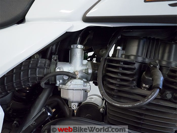 CSC TT250 Engine Carb