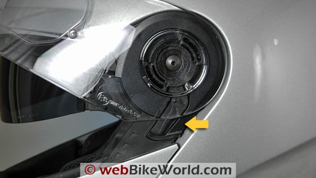 Bmw system 4 helmet visor removal #6