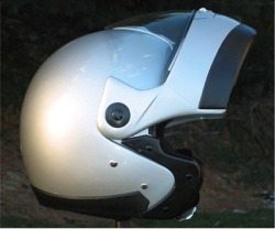 Zeus 508 helmet flip-open visor