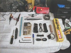 Installing motorcycle heated grips