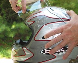 OGK FF-4 motorcycle helmet face shield visor replacement