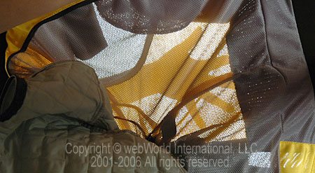 Icon TiMax 2 Mesh Jacket - Seeing through the mesh