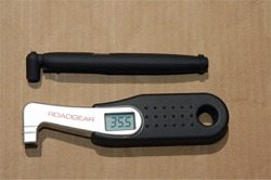 Old vs. new style Roadgear tire pressure gauges
