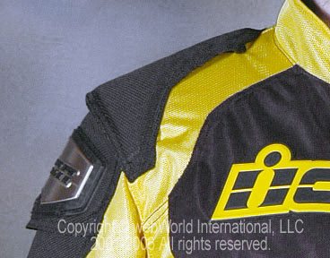 Icon TiMax 2 Mesh Jacket - Shoulder Padding