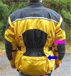 Roadgear XCaliber Jacket Rear