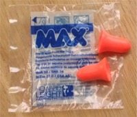 Howard Leight Max earplugs