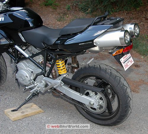 Ducati Multistrada 620 - Rear View