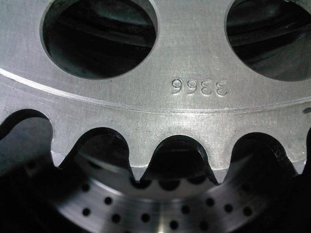 Sprocket with 30,000 miles