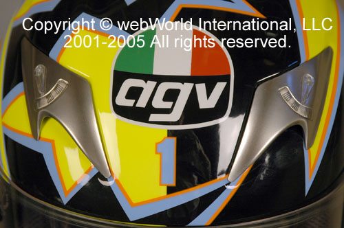 AGV Ti-Tech Top Vent Detail