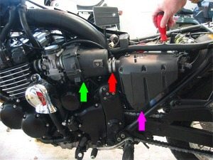 Triumph Thunderbird Sport airbox