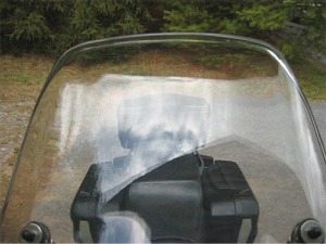 Auto Glym on windscreen