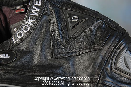 Lookwell Leathers Suit - Shoulder