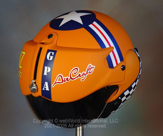 GPA "Aircraft" Motorcycle Helmet