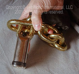 Motorcycle Lock and Chain