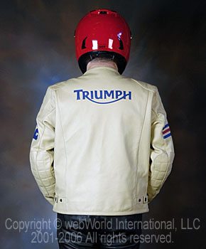 Triumph Romero Jacket - Rear View