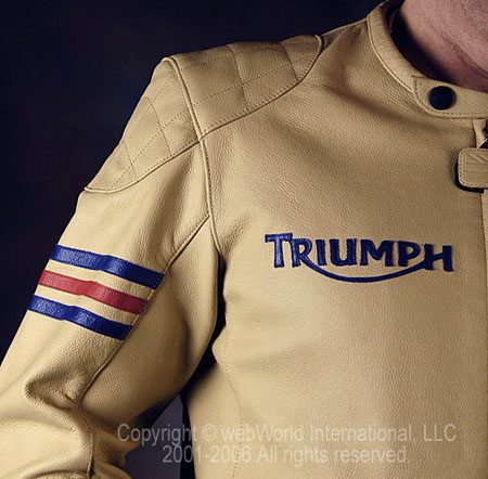 Triumph Romero Jacket - Shoulder Detail