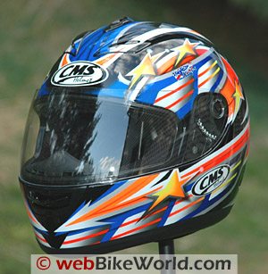 CMS GP-4 Motorcycle Helmet