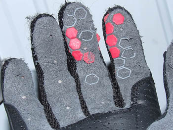 Old Style REV'IT! Solar Mesh Gloves Right Hand Fingers