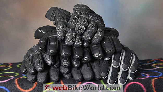 Winter motorcycle gloves