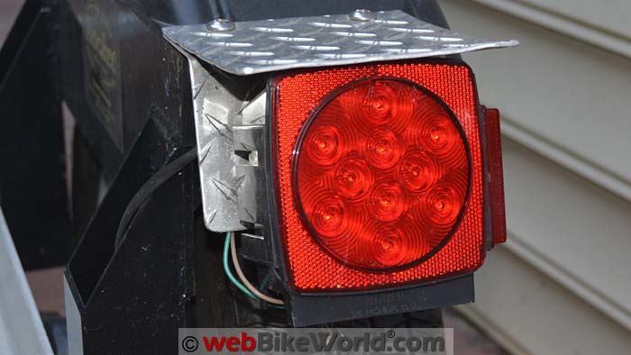 Blazer LED Trailer Tail Light Close-up