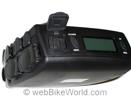 J&M Integratr IV Motorcycle Intercom - Top View