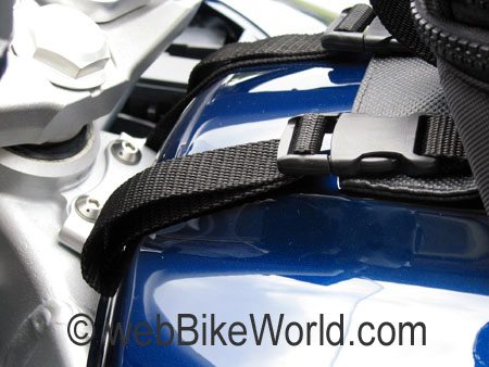 Tank bag front mount