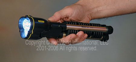 Stanley Tripod Flashlight in Hand