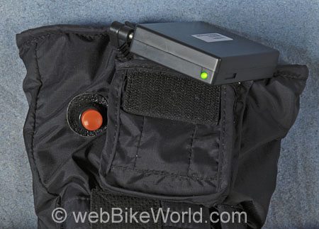 Battery Heated Gloves - Battery and Pocket