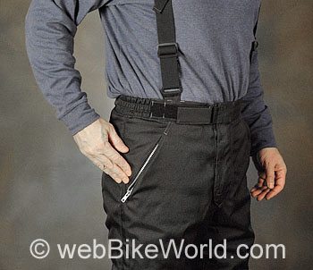 Teknic Sprint II Pants - Pockets and Waist