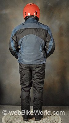 Teknic Sprint II Pants and Sprint Jacket - Rear View, Mesh Jacket