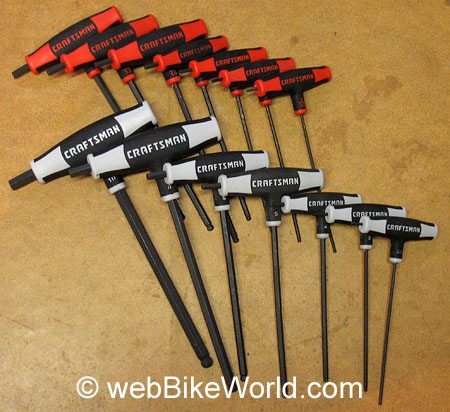 Allen Wrench T Handle Wrench Set