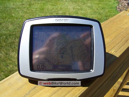 Garmin c330 - Screen washout in sunshine