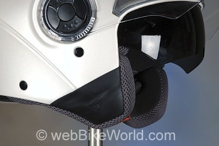 Dainese Jet Stream Tourer Helmet - Padding