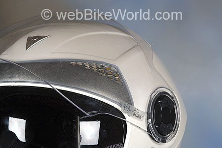 Dainese Jet Stream Tourer Helmet - Vent Close-up