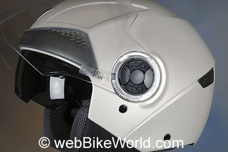Dainese Jet Stream Tourer Helmet - Left Side