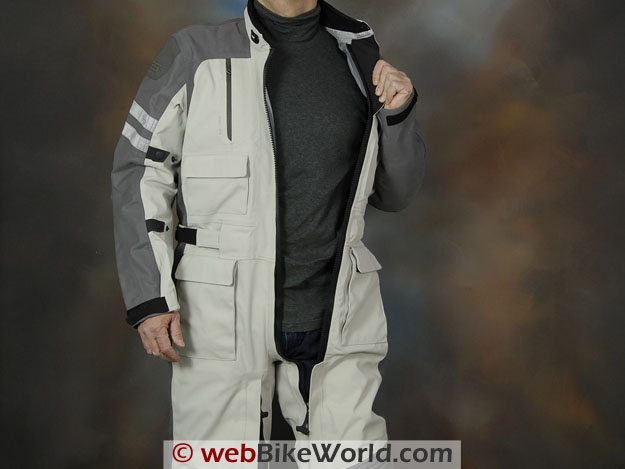 Rev'it! Infinity Suit - Upper Zipper