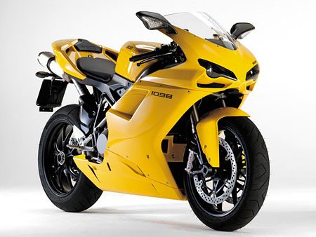 Ducati 1098 - Yellow