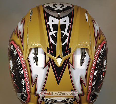 KBC Force RR Helmet - Rear vents