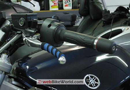 Lever Skins on Yamaha FJR1300