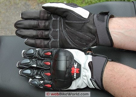 Motorcycle Gloves  RIDING GLOVES Joe Rocket ATOMIC 3.0 BLK/BLK/BLK