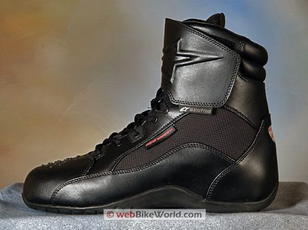 Alpinestars Recon Boots - View of left boot, outer ankle