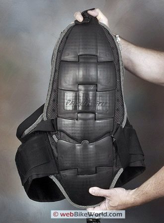 Juggernaut Motorcycle Armor - Removable Back Protector, CE Level 2 Approved