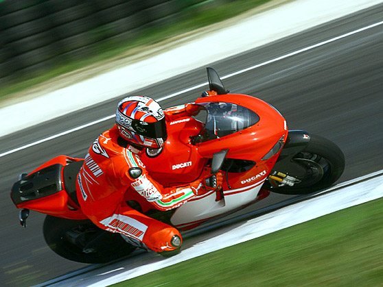 Ducati Desmosedici RR on Track