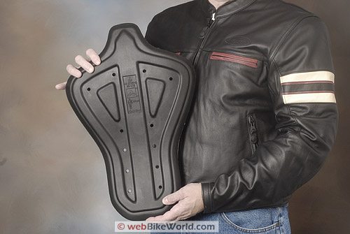 Furygan "Fighter" Leather Motorcycle Jacket - SAS-Tech Level 2 Back Protector