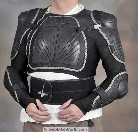 Juggernaut Motorcycle Armor - Front View