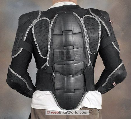 Juggernaut Motorcycle Armor - Rear View