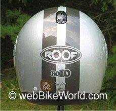 Roof LeMans helmet rear view