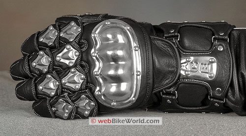 Velocity Gear SS Metalwear Gloves - Top View